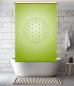 Preview: Extartiqe Duschrollo - Blume des Lebens green